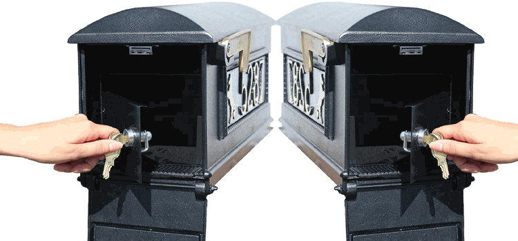 Queen Elizabeth Residential Mailboxes With Lock